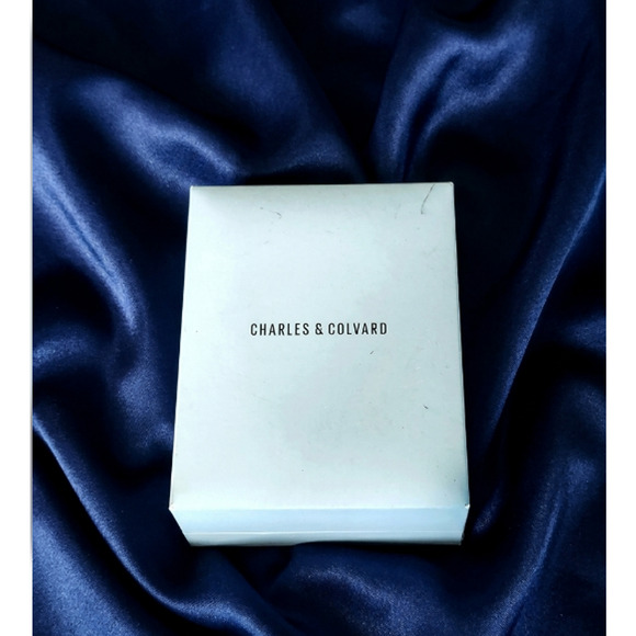 Charles & Colvard 14K White Gold Oval Cable Chain 1.5g 15"-17" Adjustable w/ Box - Picture 4 of 7